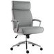 DC 602 SFGR Softy Gray Upholstered Tall Desk Chair