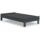 Simmenfort Matte Navy Twin Platform Bed