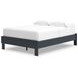 Simmenfort Matte Navy Full Platform Bed