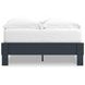 Simmenfort Matte Navy Full Platform Bed