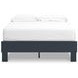 Simmenfort Matte Navy Full Platform Bed