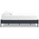 Simmenfort Matte Navy Full Platform Bed