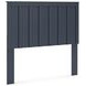 Simmenfort Matte Navy Blue Full Panel Headboard