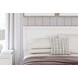 Hallityn Matte White Full Panel Headboard