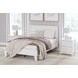 Hallityn Matte White Full Panel Headboard