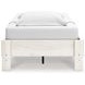 Socalle Light Natural Twin Platform Bed