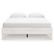 Socalle Light Natural Queen Platform Bed