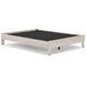 Socalle Light Natural Queen Platform Bed