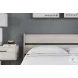 Socalle Natural King Panel Platform Bed