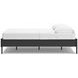 Socalle Matte Black Full Platform Bed