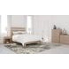 Flannia Warm Gray Full Panel Headboard