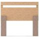 Flannia Warm Gray Full Panel Headboard