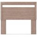 Flannia Warm Gray Full Panel Headboard