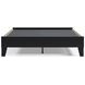Finch Matte Black Queen Platform Bed