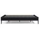Finch Matte Black Queen Platform Bed