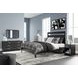 Finch Matte Black Queen Platform Bed