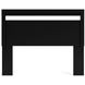 Finch Matte Black Queen Panel Headboard