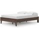 Calverson Mocha Platform Full Bed