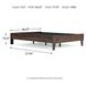Calverson Mocha Platform Full Bed
