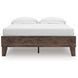 Calverson Mocha Platform Full Bed