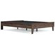 Calverson Mocha Platform Full Bed