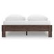 Calverson Mocha Platform Queen Bed
