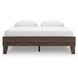 Calverson Mocha Platform Queen Bed