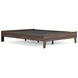 Calverson Mocha Platform Queen Bed