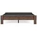 Calverson Mocha Platform Queen Bed