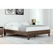 Calverson Mocha Platform Queen Bed