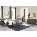 Calverson Mocha King Panel Platform Bed