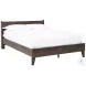 Calverson Mocha King Panel Platform Bed