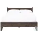 Calverson Mocha King Panel Platform Bed