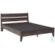 Calverson Mocha King Panel Platform Bed