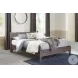Calverson Mocha King Panel Platform Bed