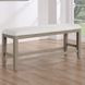 Lily Gray 54" Counter Height Bench