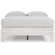 Shawburn Whitewash Full Platform Bed