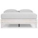 Shawburn Whitewash Queen Platform Bed