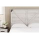 Shawburn Whitewash Full Crossbuck Panel Headboard