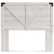 Shawburn Whitewash Full Crossbuck Panel Headboard