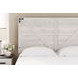 Shawburn Whitewash Queen Crossbuck Panel Headboard