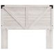 Shawburn Whitewash Queen Crossbuck Panel Headboard