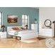 Onita White King Panel Bed
