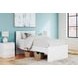 Onita White Twin Panel Headboard