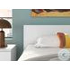 Onita White King Panel Platform Bed with 2 Side Storage