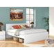Onita White King Panel Bed