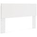Onita White King Panel Headboard
