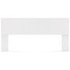 Onita White King Panel Headboard