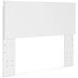 Onita White Full Panel Headboard