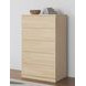Onita Natural Youth Panel Bedroom Platform Set